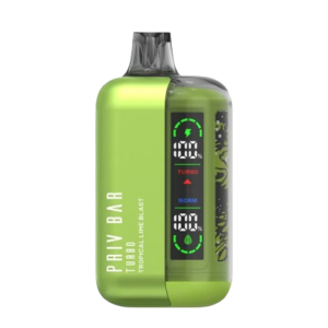 Priv Bar Turbo Disposable Vape – Tropical Lime Blast