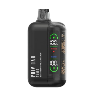 Priv Bar Turbo Disposable Vape – Blackberry Peach Lemon