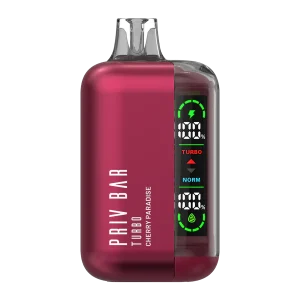 Priv Bar Turbo Disposable Vape – Cherry Paradise