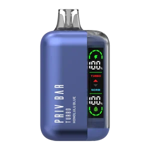 Priv Bar Turbo Disposable Vape – Honolulu Blue